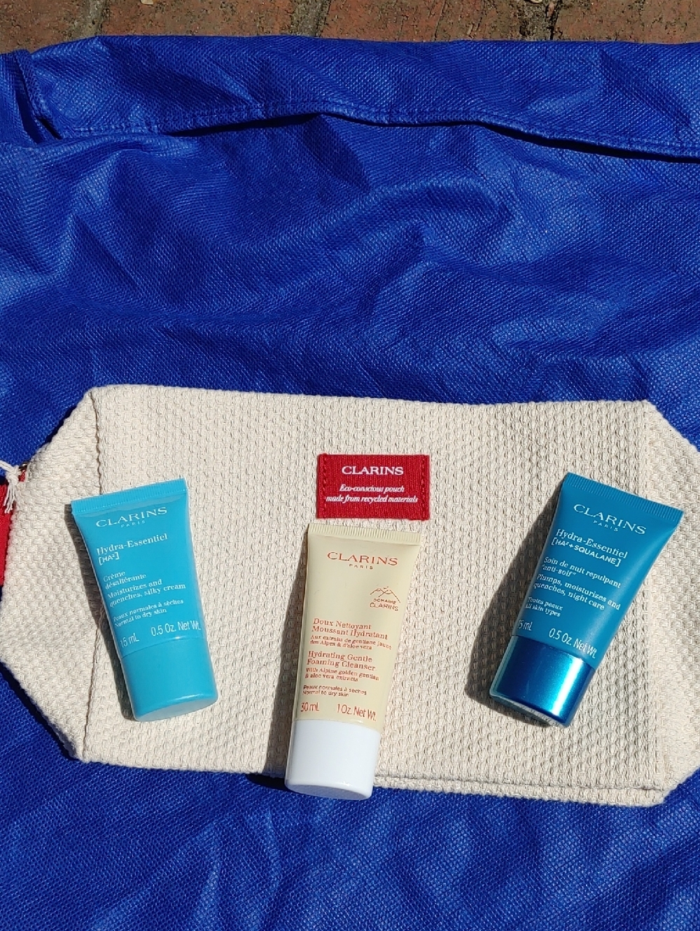 Clarins 4 Piece Skincare Kit